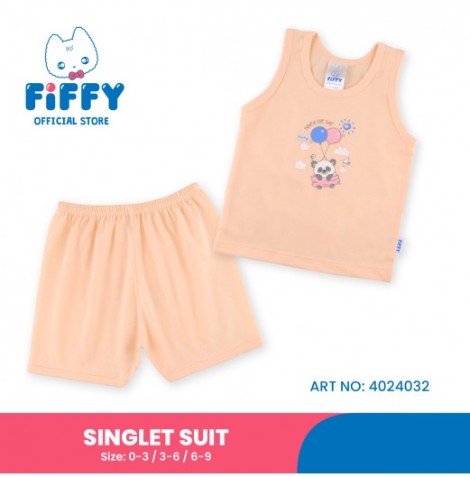 FIFFY PLAYFUL LITTLE CUTE SINGLET SUIT