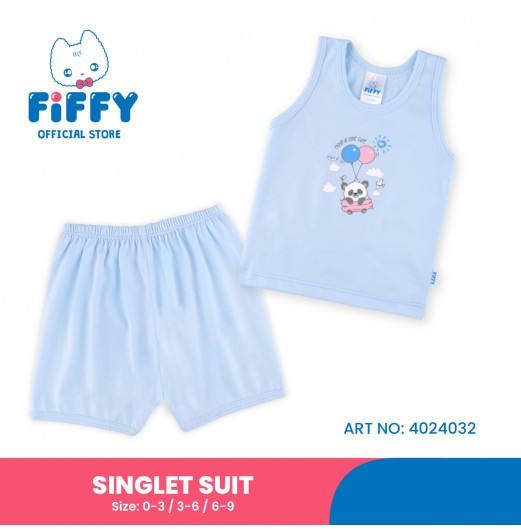 FIFFY PLAYFUL LITTLE CUTE SINGLET SUIT