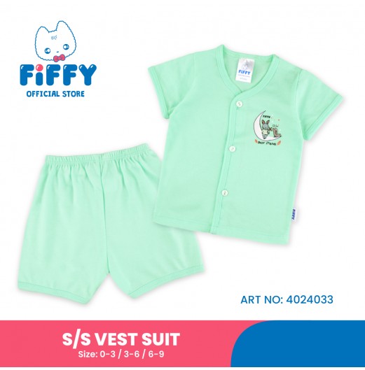 FIFFY BEST FRIEND SHORT SLEEVE VEST SUIT