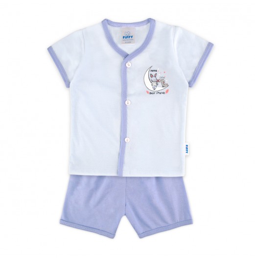 FIFFY BEST FRIEND SHORT SLEEVE VEST SUIT