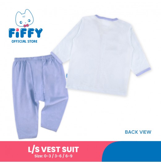 FIFFY BEST FRIEND LONG SLEEVE VEST SUIT