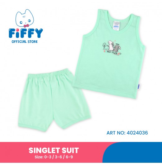 FIFFY BEST FRIEND SINGLET SUIT