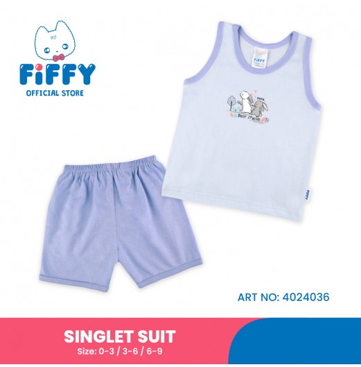 FIFFY BEST FRIEND SINGLET SUIT