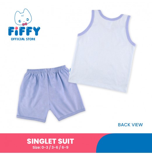 FIFFY BEST FRIEND SINGLET SUIT