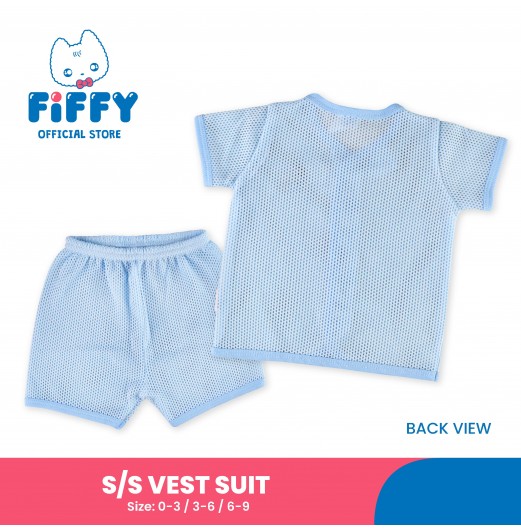 FIFFY ADORABLE SEA LION SHORT SLEEVE VEST SUIT