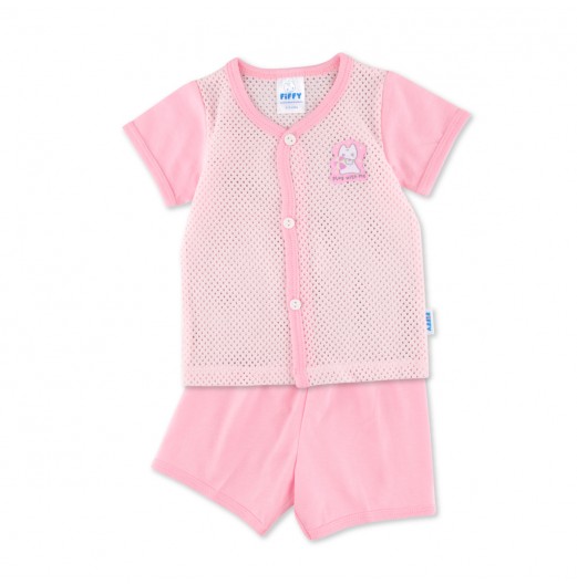 FIFFY HAPPY PLAY SHORT SLEEVE VEST SUIT