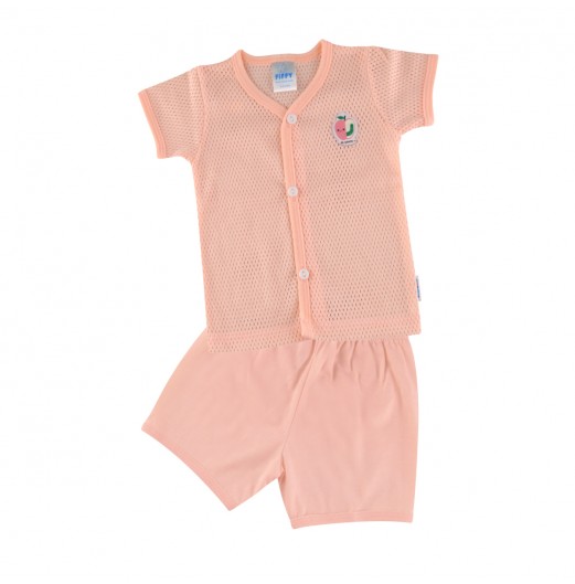 FIFFY SWEET APPLE  SHORT SLEEVE VEST SUIT