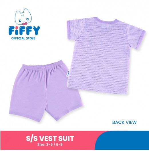 FIFFY RABBIT UMBRELLA SHORT SLEEVE VEST SUIT