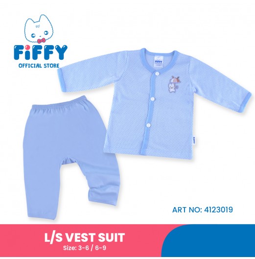 FIFFY RABBIT UMBRELLA LONG SLEEVE VEST SUIT