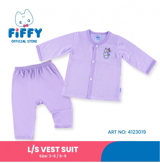 FIFFY RABBIT UMBRELLA LONG SLEEVE VEST SUIT