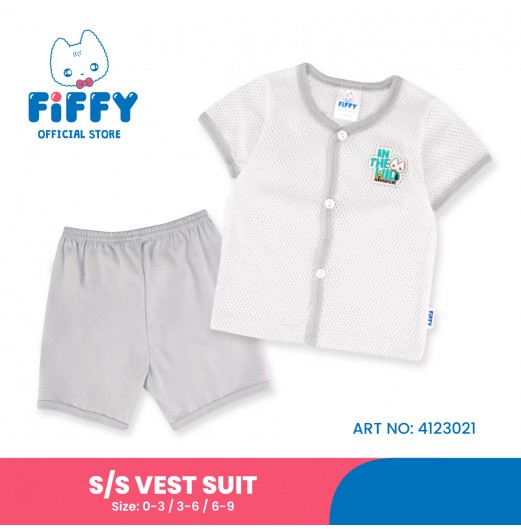 FIFFY IN THE HILL ADVENTURE SHORT SLEEVE VEST SUIT