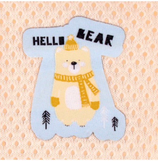 FIFFY HELLO BEAR SHORT SLEEVE VEST SUIT