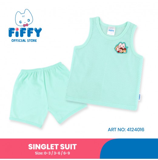 FIFFY AND DESSERT KITTY SINGLET SUIT