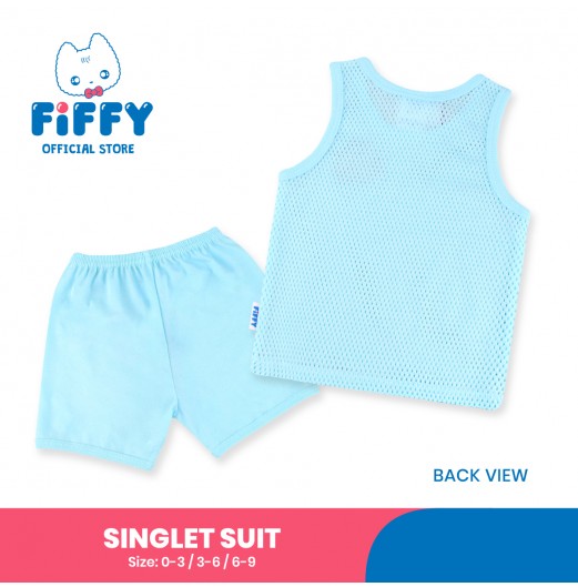 FIFFY AND DESSERT KITTY SINGLET SUIT