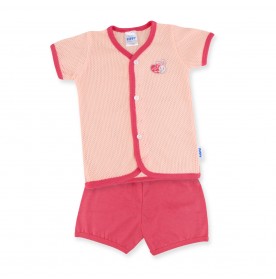 FIFFY LOVE MOM SHORT SLEEVE VEST SUIT