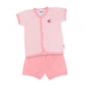 FIFFY LOVE MOM SHORT SLEEVE VEST SUIT