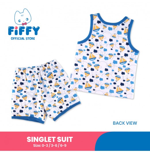 FIFFY SAILTBOT DAY SINGLET SUIT