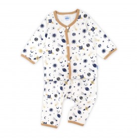 FIFFY STARRY NIGHT LONG SLEEVE VEST SUIT