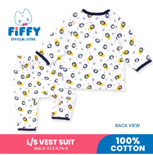 FIFFY LION ROYALTY LONG SLEEVE VEST SUIT