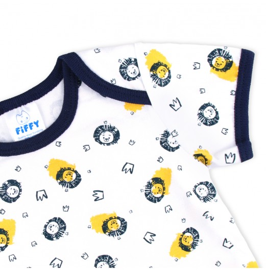 FIFFY LION ROYALTY T-SHIRT SUIT