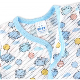 FIFFY ELEPHANT WITH BALLOONS SHORT SLEEVE VEST SUIT