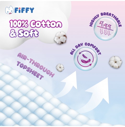 FIFFY OVERNIGHT PANTIES - 3 IN 1 PACK