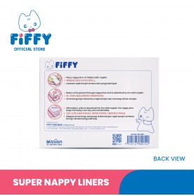 FIFFY SUPER NAPPY LINERS (120'S)