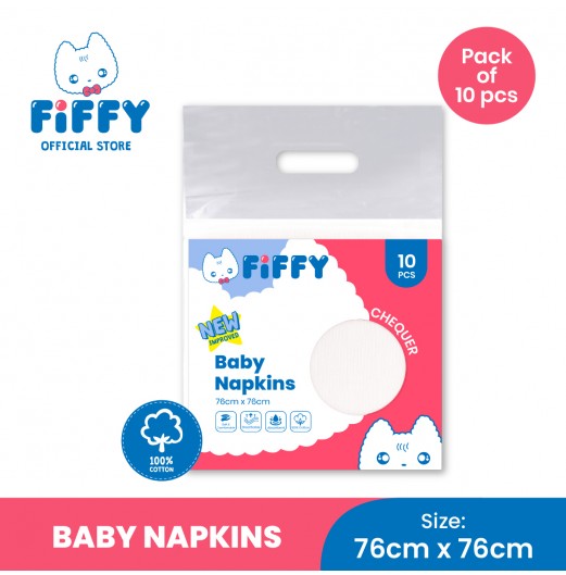 Accessories - FIFFY BABY NAPKINS (10PCS) 