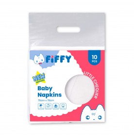 FIFFY BABY NAPKINS (LITTLE CHEQUER)