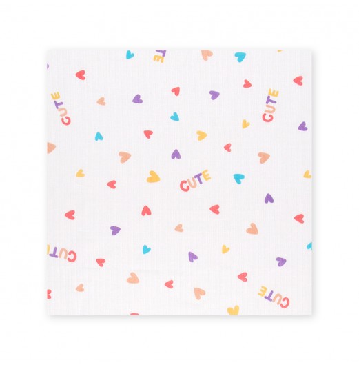 FIFFY BABY NAPKIN PRINTED 76 X 76CM 10'S