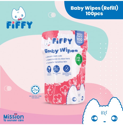 Baby Wipes - FIFFY BABY WIPES (REFILL PACK)