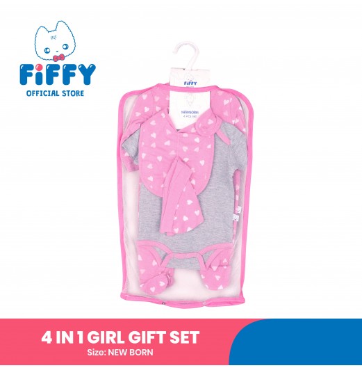 FIFFY BALLET RABBIT 4 IN 1 GIRL GIFT SET