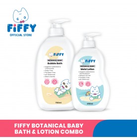 FIFFY BOTANICAL BABY BATH & LOTION COMBO