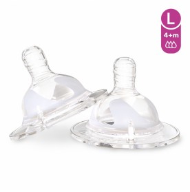 TWISTSHAKE SILICONE ANTI-COLIC WIDE NECK TEAT